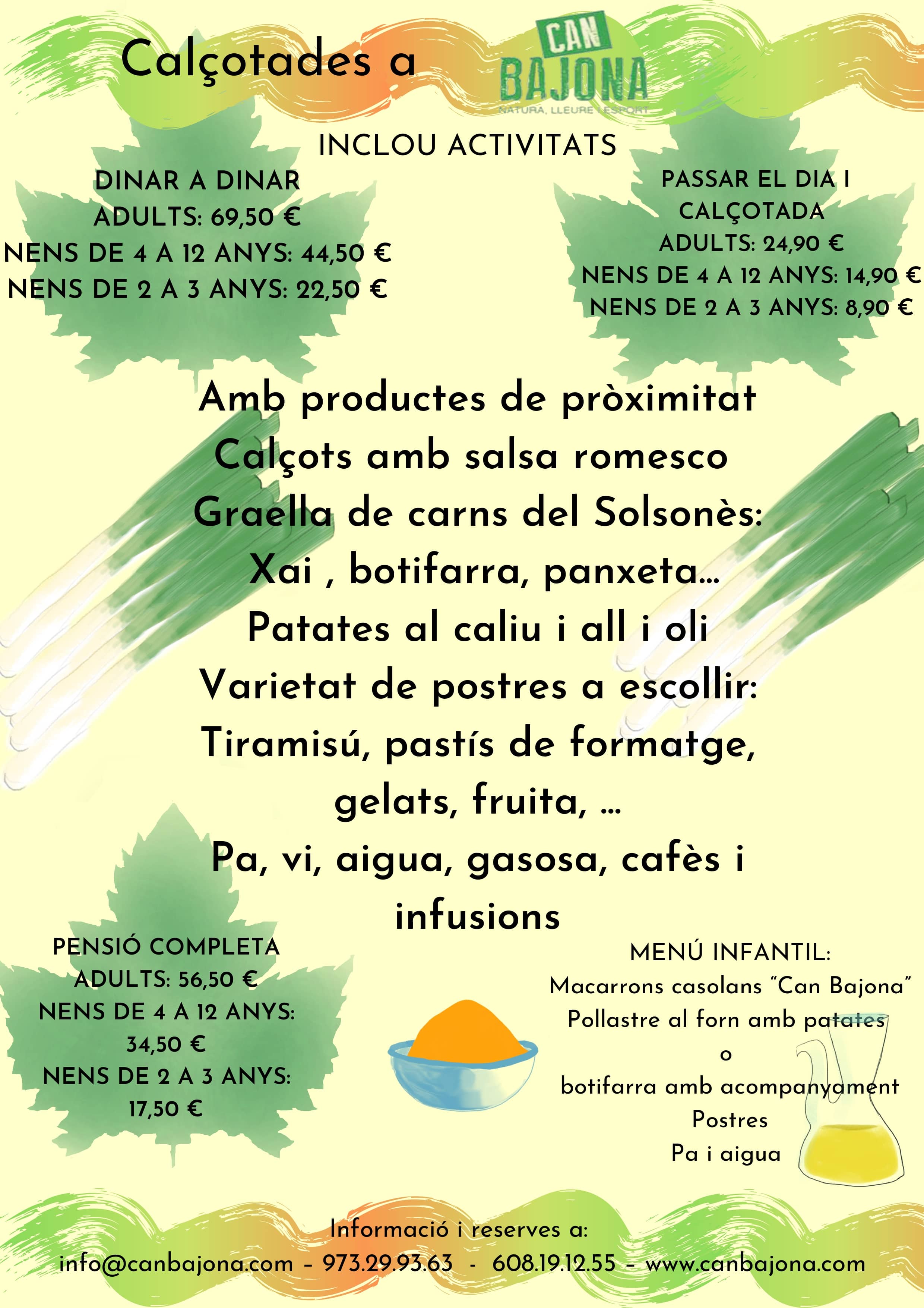 Calçotades a Can Bajona